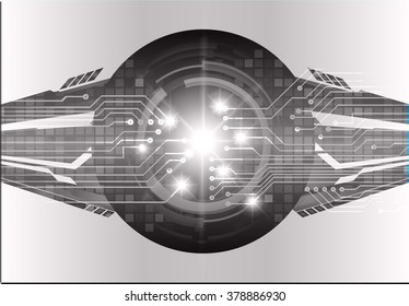 dark black silver Light Abstract Technology background for computer graphic website internet and business. circuit. illustration. digital. infographics. binary code background. eye scan virus