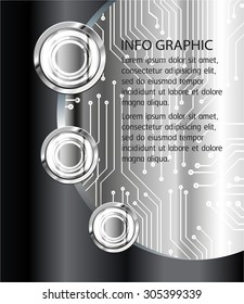 dark black silver Web Design Website Elements Template for graphic internet. text box. label. info graphics. metal. card. pixel. Metals, alloys, steel, aluminum. button. infographics