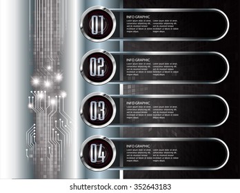 dark black silver Web Design Website Elements Template for graphic internet. text box. label. infographics. metal. card. pixel. Metals, alloys, steel, aluminum. button. banner