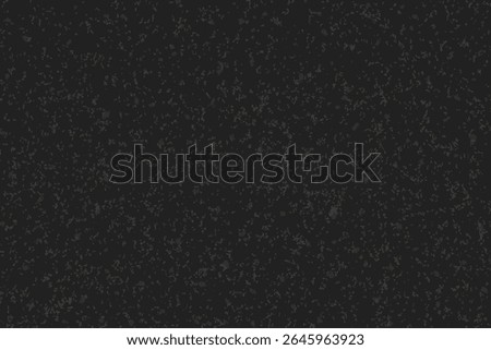 Dark black speckled paper texture with subtle flecks for rustic grunge designs