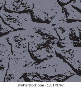 dark, black stone wall texture