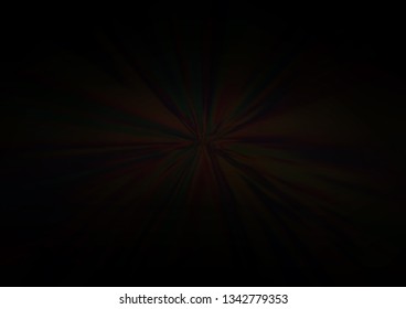 Dark Black vector abstract background. A vague abstract illustration with gradient. The template can be used for your brand book.