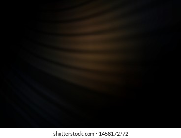 Dark Black vector abstract background. A completely new color illustration in a bokeh style. Brand new design for your business.