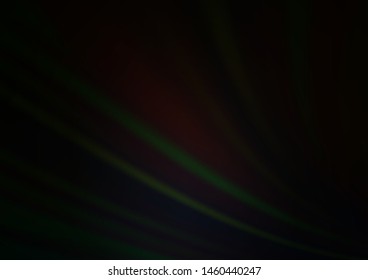 Dark Black vector abstract background. Colorful illustration in abstract style with gradient. The background for your creative designs.