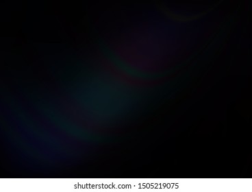 Dark Black vector abstract background. Colorful abstract illustration with gradient. Brand new style for your business design.