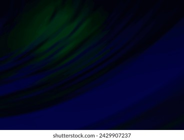 Dark Black vector abstract background. A completely new color illustration in a bokeh style. A completely new design for your business.