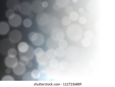 Dark Black vector abstract blurred background. Colorful illustration in blurry style with gradient. The template for backgrounds of cell phones.