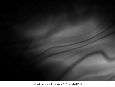 Dark Black vector abstract blurred background. Colorful abstract illustration with gradient. Brand new design for your business.