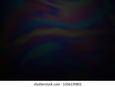 Dark Black vector abstract blurred pattern. A completely new color illustration in a bokeh style. The template for backgrounds of cell phones.