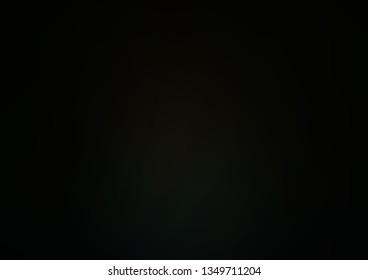 Dark Black vector abstract blurred pattern. A completely new color illustration in a bokeh style. The template can be used for your brand book.