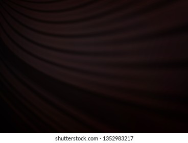 Dark Black vector abstract blurred pattern. Colorful illustration in abstract style with gradient. The blurred design can be used for your web site.