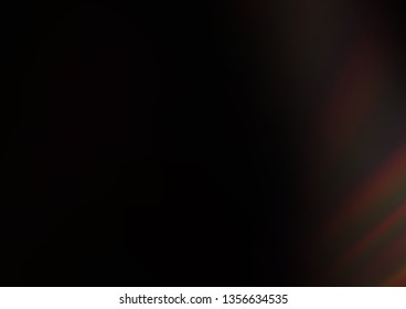 Dark Black vector abstract blurred pattern. A completely new color illustration in a bokeh style. The blurred design can be used for your web site.