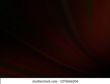 Dark Black vector abstract blurred background. Modern geometrical abstract illustration with gradient. The elegant pattern for brand book.