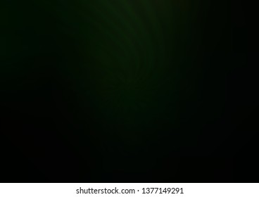 Dark Black vector abstract blurred background. Creative illustration in halftone style with gradient. The template can be used for your brand book.