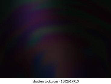 Dark Black vector abstract blurred pattern. Glitter abstract illustration with an elegant design. Brand new style for your business design.