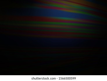 Dark Black vector abstract blurred template. Glitter abstract illustration with an elegant design. The template for backgrounds of cell phones.