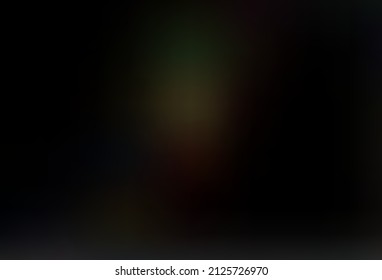 Borroso fondo abstracto del vector negro oscuro. Una elegante ilustración brillante con gradiente. Diseño de su sitio web.