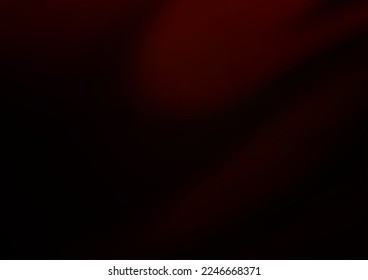 Dark Black vector abstract blurred template. A vague abstract illustration with gradient. A completely new design for your business.
