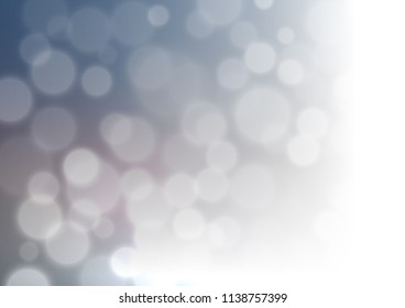 Dark Black vector abstract bokeh pattern. A vague abstract illustration with gradient. The elegant pattern for brand book.
