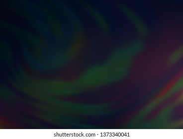 Dark Black vector abstract bokeh pattern. Creative illustration in halftone style with gradient. The blurred design can be used for your web site.