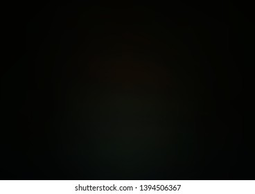 Dark Black vector abstract bokeh pattern. Colorful illustration in abstract style with gradient. The background for your creative designs.
