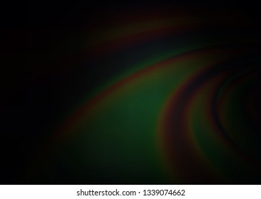 Dark Black vector abstract bright background. Creative illustration in halftone style with gradient. The template for backgrounds of cell phones.