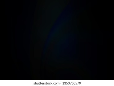 Dark Black vector abstract bright background. Glitter abstract illustration with an elegant design. Brand new design for your business.