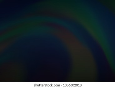 Dark Black vector abstract bright background. Creative illustration in halftone style with gradient. A new texture for your design.