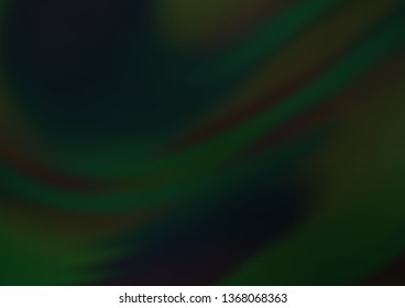 Dark Black vector abstract bright template. Glitter abstract illustration with an elegant design. Brand new style for your business design.