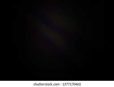 Dark Black vector abstract bright background. Modern geometrical abstract illustration with gradient. A completely new template for your design.