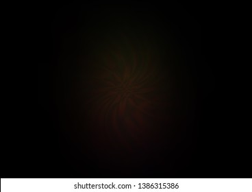 Dark Black vector abstract bright template. Colorful illustration in blurry style with gradient. Brand new style for your business design.