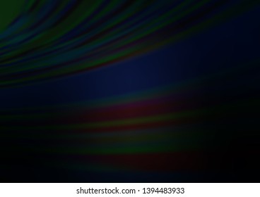 Dark Black vector abstract bright background. Shining colorful illustration in a Brand new style. The best blurred design for your business.