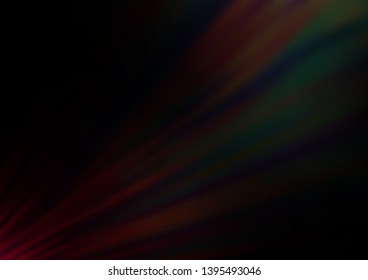 Dark Black vector abstract bright background. Glitter abstract illustration with an elegant design. A new texture for your design.