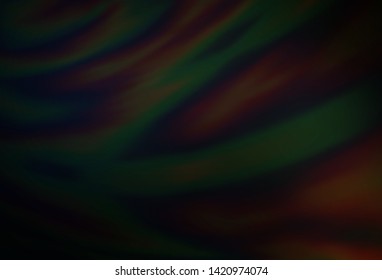 Dark Black vector abstract bright pattern. Shining colored illustration in smart style. Blurred design for your web site.