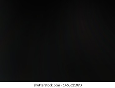 Dark Black vector abstract bright template. An elegant bright illustration with gradient. The template can be used for your brand book.