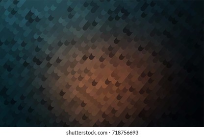 Dark Black vector abstract cambered template. A completely new color illustration in a vague style. The textured pattern can be used for background.