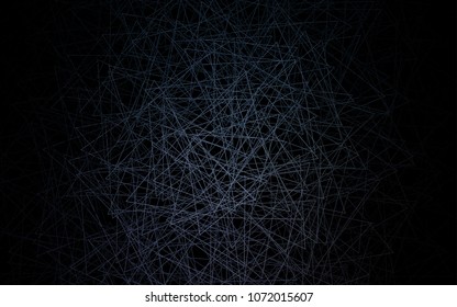 Dark Black vector abstract colorful background, which consist of triangles. Pattern with colored triangles on white background.