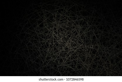 Dark Black vector abstract colorful background, which consist of triangles. Pattern with colored triangles on white background.