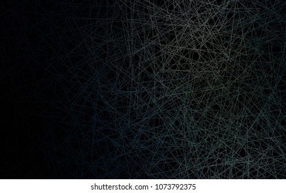 Dark Black vector abstract colorful background, which consist of triangles. Pattern with colored triangles on white background.
