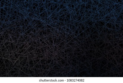 Dark Black vector abstract colorful background, which consist of triangles. Pattern with colored triangles on white background.