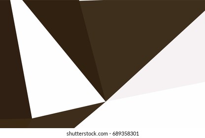 Dark Black vector abstract colorful background, which consist of triangles. Pattern with colored triangles on white background.
