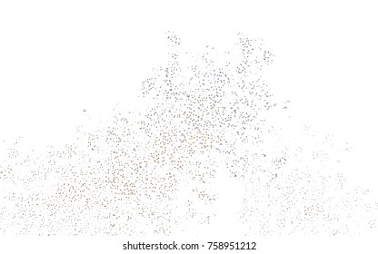 Dark Black vector abstract colorful background, which consist of triangles. Pattern with colored triangles on white background.