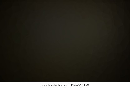 Dark Black vector abstract mosaic pattern. A completely new color illustration in a vague style. A completely new template for your business design.