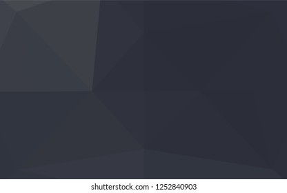 Dark Black vector abstract mosaic backdrop. Shining colored illustration in a Brand new style. The template can be used as a background for cell phones.