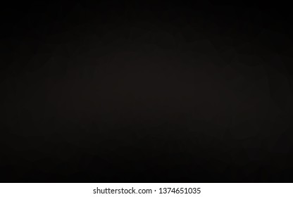Dark Black vector abstract mosaic background. Brand new colorful illustration in with gradient. Elegant pattern for a brand book.