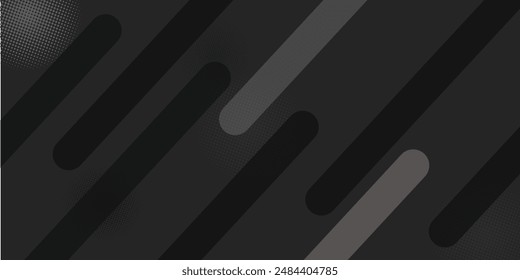 Dark Black vector abstract mosaic pattern. A sample with polygonal shapes. A completely new template for your business design.