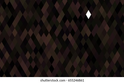 Dark Black vector abstract mosaic template. A completely new color illustration in a vague style. A completely new design for your business.