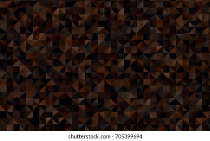 Dark Black vector abstract mosaic pattern. Brand-new colored illustration in blurry style with gradient. The textured pattern can be used for background.