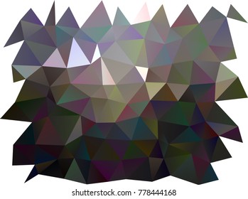Dark Black vector abstract mosaic background. A vague abstract illustration with gradient. A completely new design for your business.