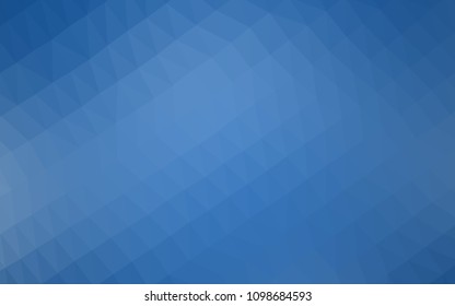 Dark Black vector abstract polygonal pattern. Brand new colored illustration in blurry style with gradient. A completely new template for your business design.